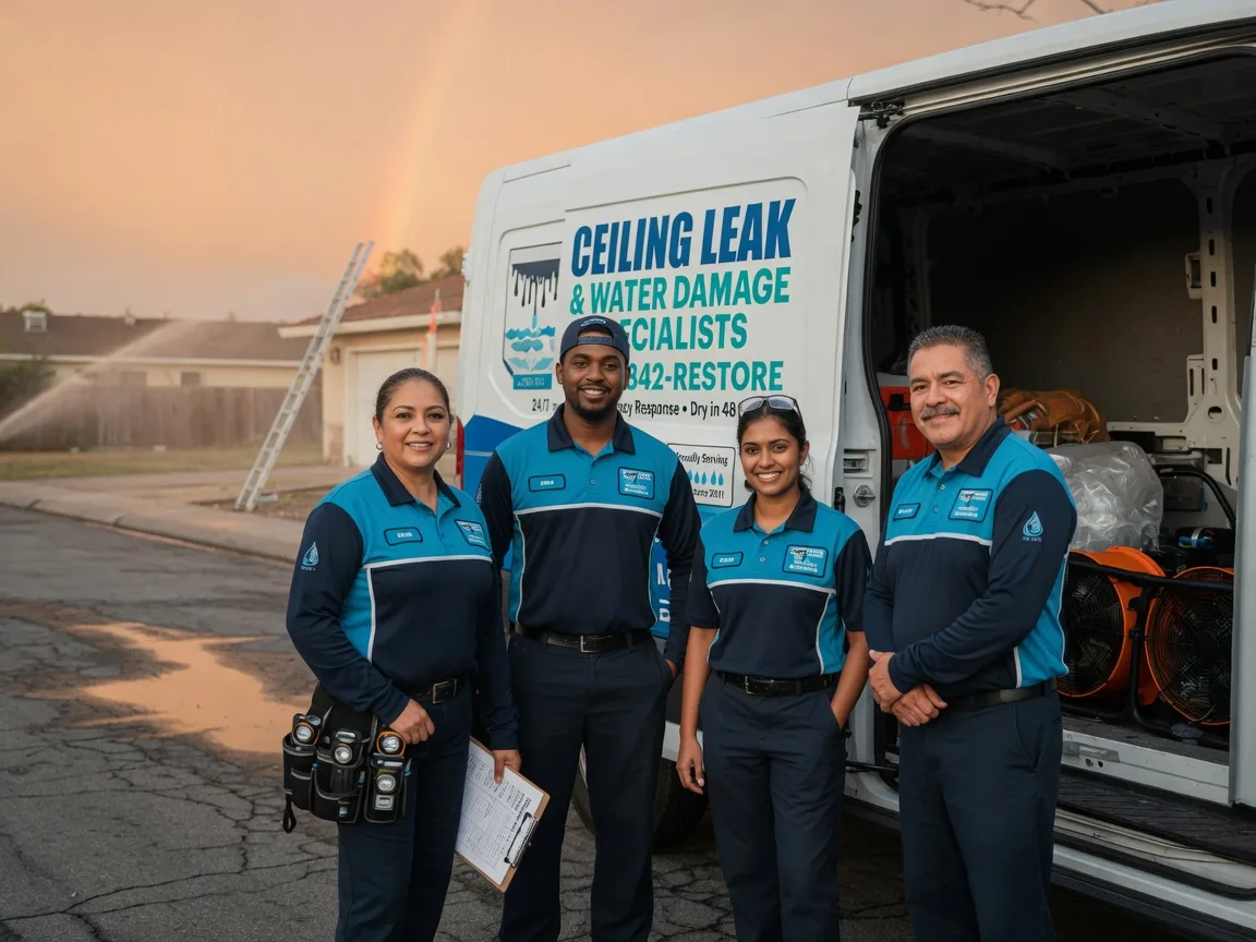 Ceiling Leak Cleanup company in North Carolina