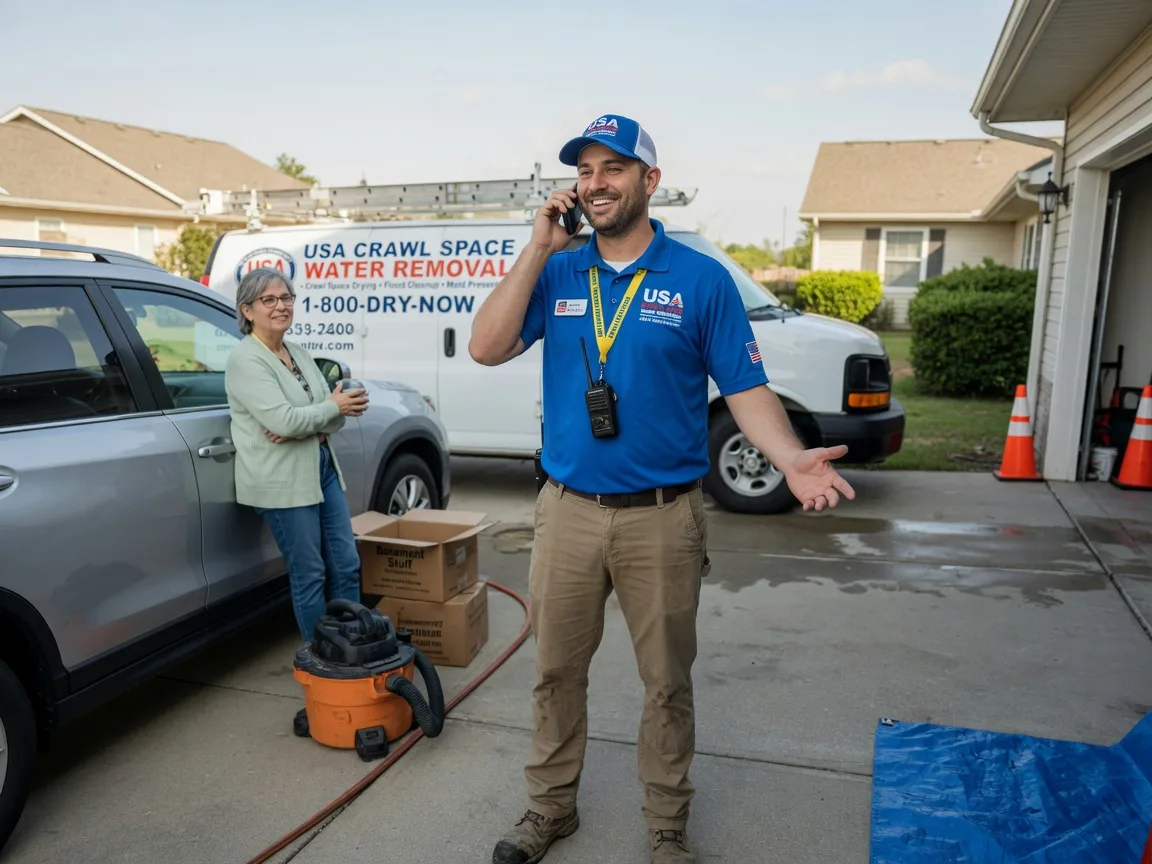 Crawl Space Water Removal North Carolina FAQs